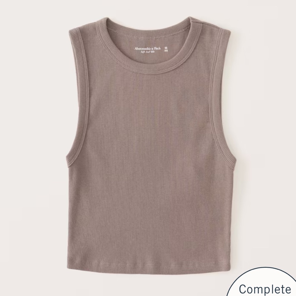🍂Abercrombie & Fitch Cropped Crew Essential Tank🍂